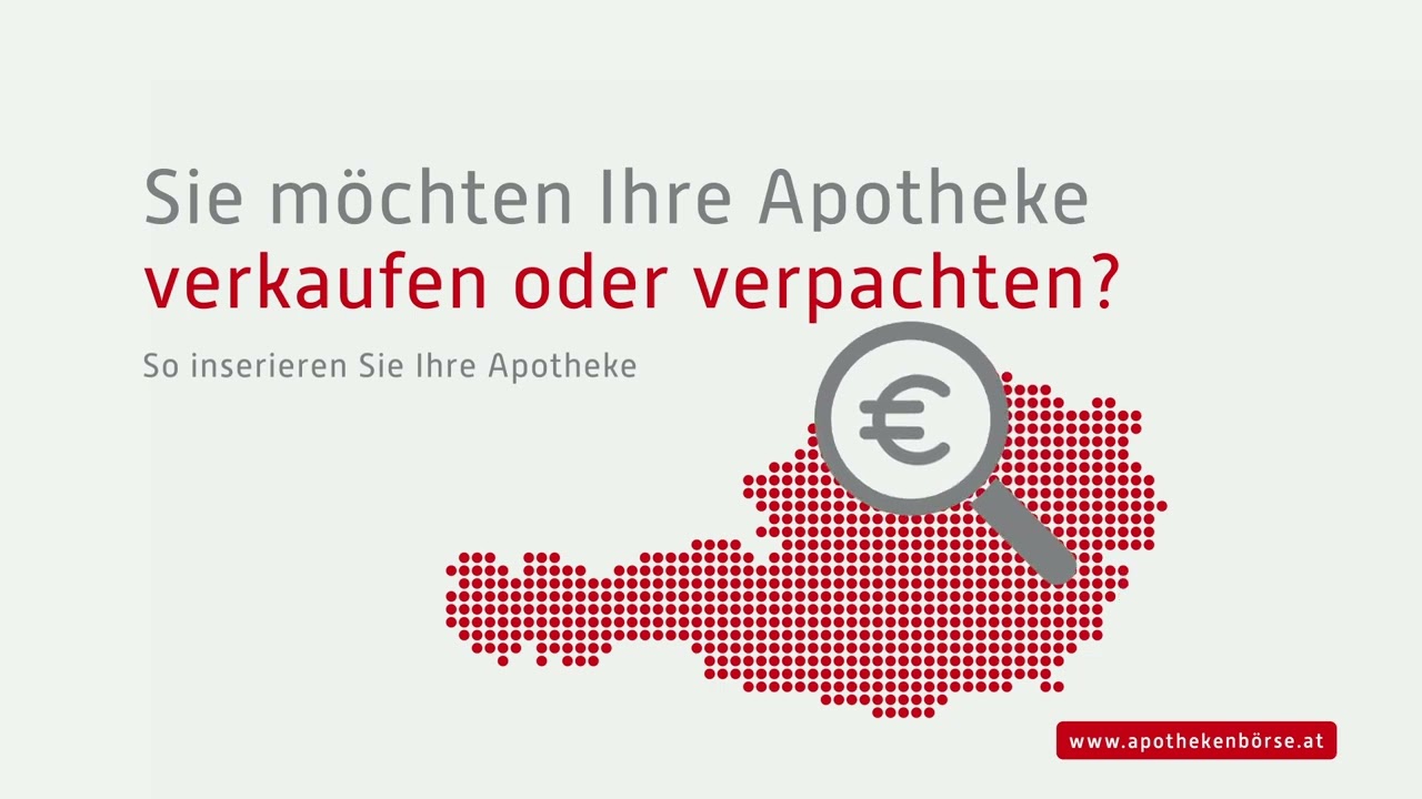 Die ApothekenBörse des Österreichischen Apothekerverbands